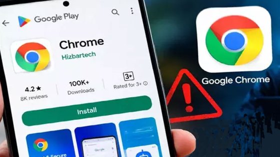 গুগল প্লেতে এক লাখ ডাউনলোডের ভুয়া ক্রোম অ্যাপ