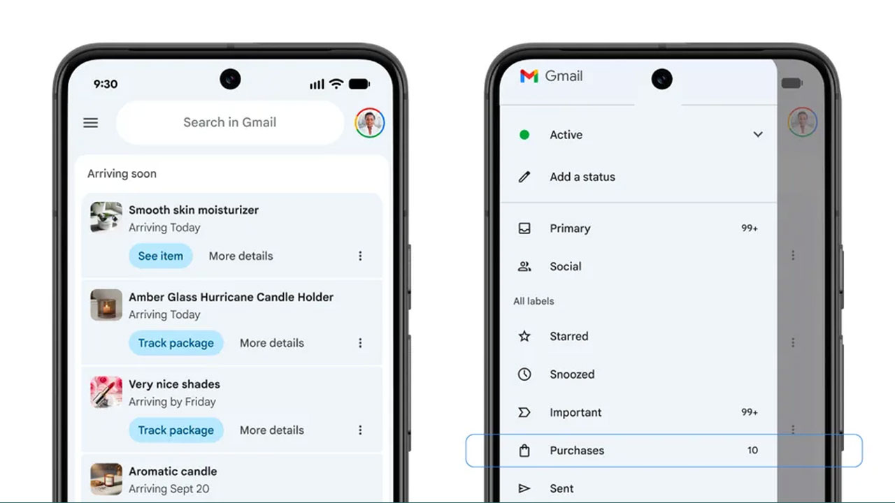 জিমেইলের নতুন সুবিধায় একসঙ্গে থাকবে অনলাইনে অর্ডার ও ডেলিভারির তথ্য