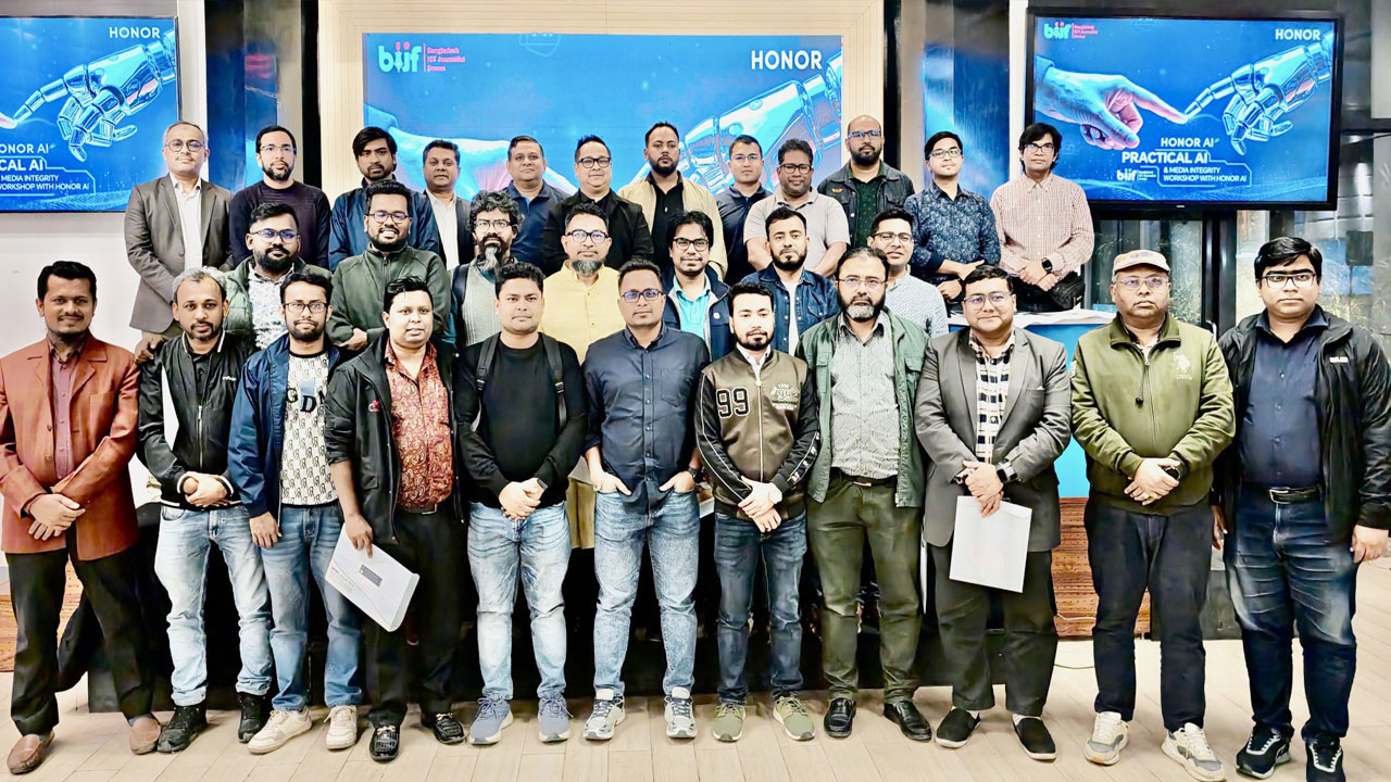 সাংবাদিকতায় এআইয়ের ব্যবহার নিয়ে বিআইজেএফ-এর কর্মশালা