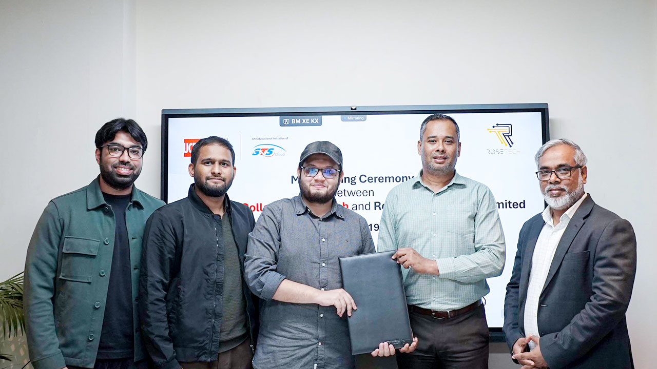 শিক্ষার্থীদের ক্যারিয়ার গঠনে একসঙ্গে কাজ করবে রোজটেক ও ইউসিবিডি