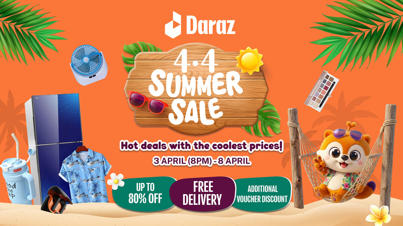 শপিংপ্রেমীদের জন্য দারাজে আসছে গ্রীষ্মকালীন ছাড় ও ফ্ল্যাশ ভাউচার