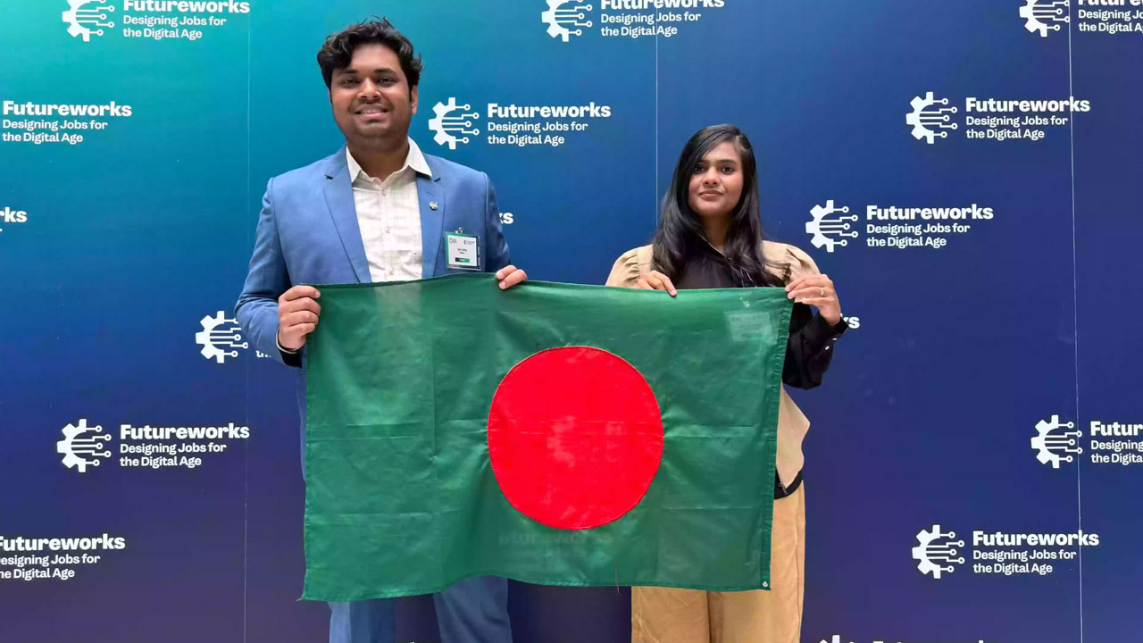 প্রযুক্তিনির্ভর উদ্ভাবন নিয়ে বিশ্বব্যাংক সামিটে বাংলাদেশি দুই তরুণ