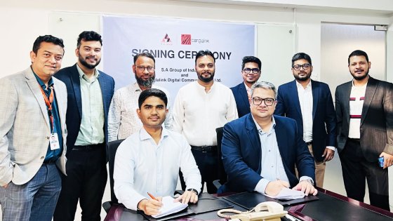 ডিজিটাল রূপান্তর ত্বরান্বিত করতে একসঙ্গে কাজ করবে বাংলালিংক ও এসএ গ্রুপ