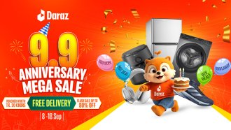 দারাজ বাংলাদেশের ৯.৯ অ্যানিভার্সারি মেগা সেল