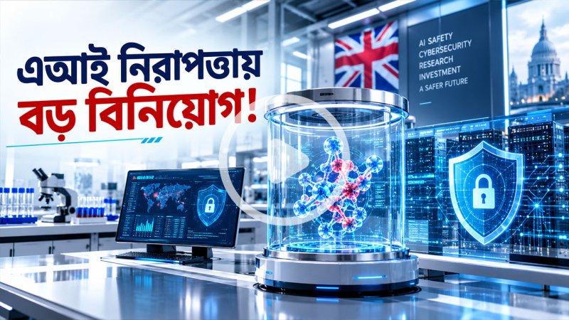 এআইয়ের ঝুঁকি ঠেকাতে ৮০ কোটি ডলারের উদ্যোগ যুক্তরাজ্যের