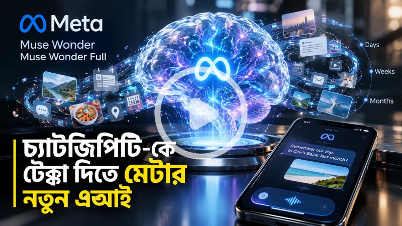 চ্যাটজিপিটিকে টেক্কা দিতে মেটার নতুন এআই