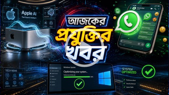 আজকের প্রযুক্তির খবর ২৬ এপ্রিল ২০২৬