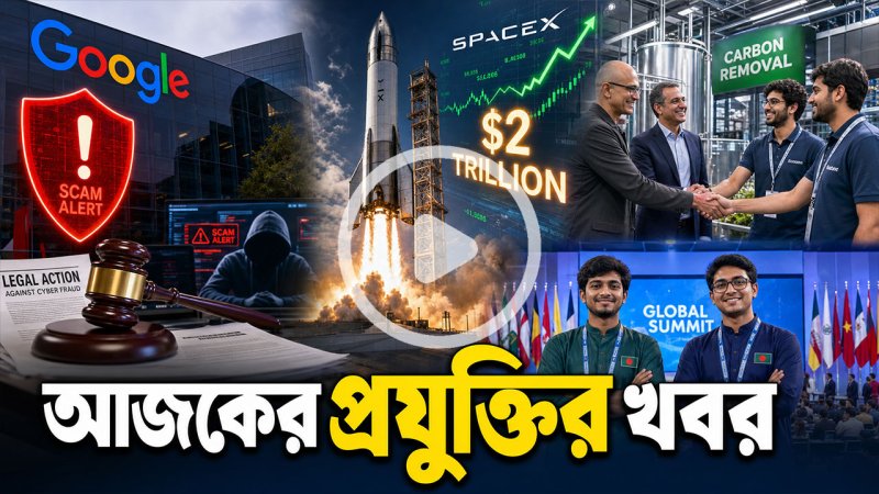 আজকের প্রযুক্তির খবর ১৩ জুন ২০২৬