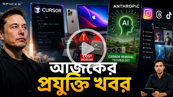 আজকের প্রযুক্তির খবর ১৮ জুন ২০২৬
