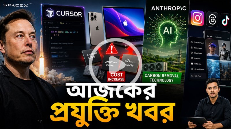 আজকের প্রযুক্তির খবর ১৮ জুন ২০২৬