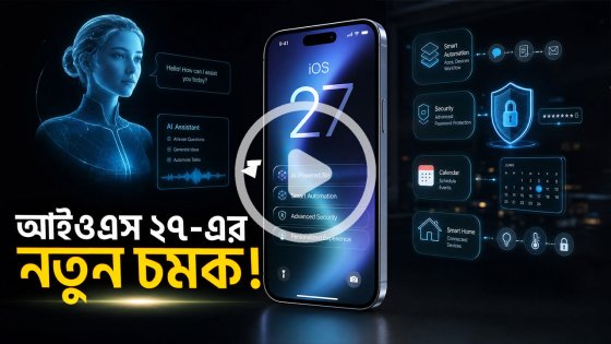 আইওএস ২৭-এ আসছে নতুন এআই চমক, আরও স্মার্ট হবে আইফোন