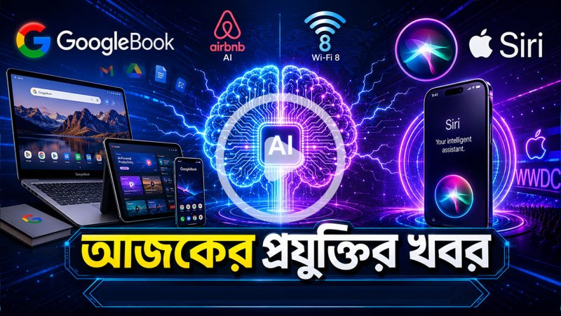 আজকের প্রযুক্তির খবর ০৭ জুন ২০২৬