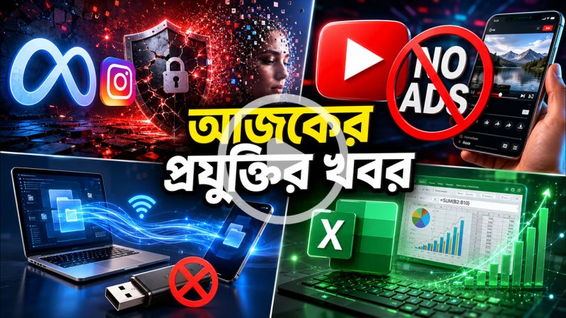 আজকের প্রযুক্তির খবর ১৩ জুলাই ২০২৬