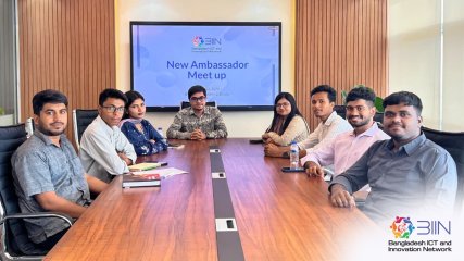 নতুন ক্যাম্পাস অ্যাম্বাসেডরদের স্বাগত জানাল বিন
