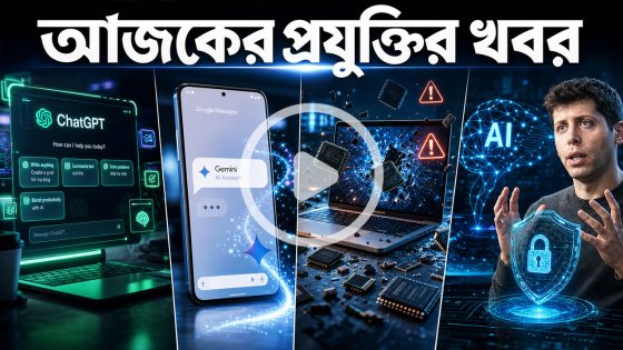 আজকের প্রযুক্তির খবর ০৩ আগস্ট ২০২৬