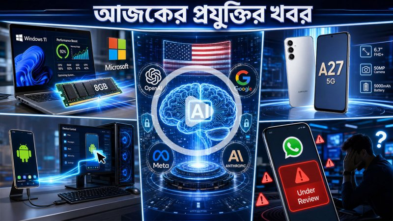আজকের প্রযুক্তির খবর ০৪ আগস্ট ২০২৬