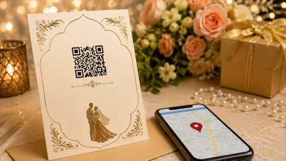 বিয়ের ইনভাইটেশনেও প্রযুক্তির ছোঁয়া, ভেন্যু এখন কিউআর কোডে