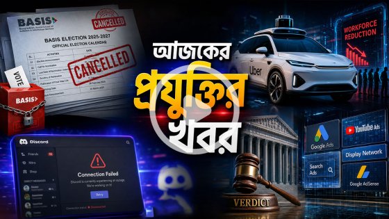 আজকের প্রযুক্তির খবর ০৩ সেপ্টেম্বর ২০২৬